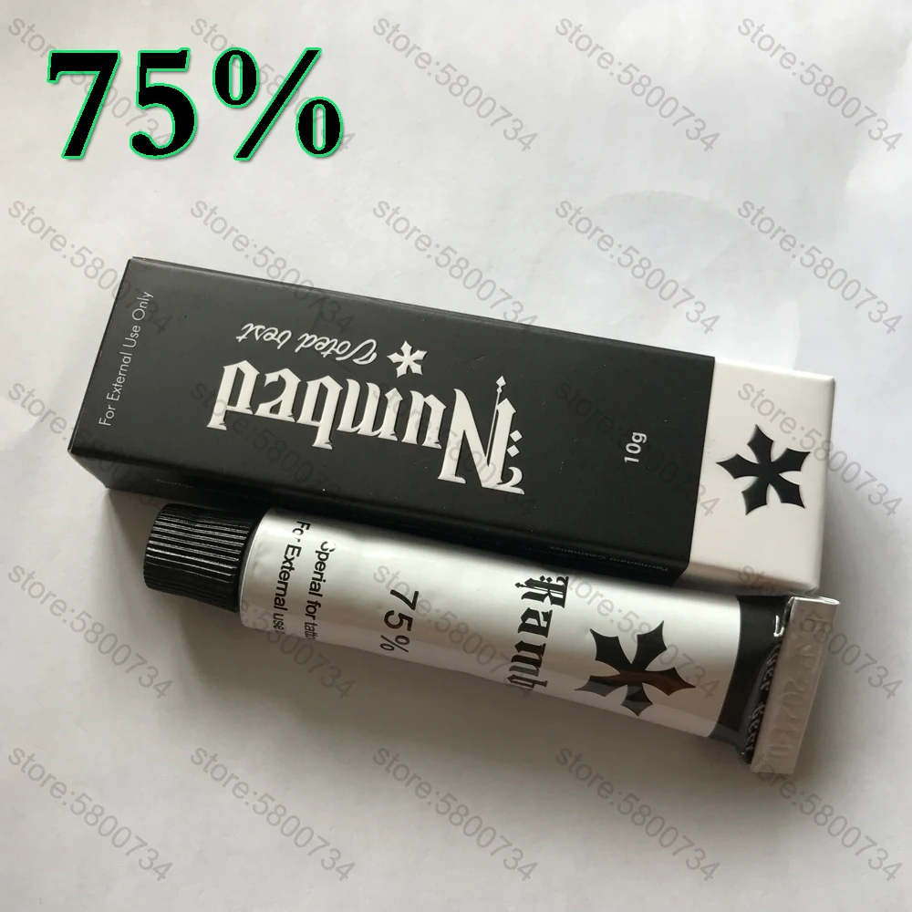 Top Trends: New 75% Black Rambo 2 / 5 / 10 / 20 / 30 / 50PCS Tattoo Cream Semi Permanent Makeup Beauty Body Eyebrow Lips Liner 10g Shoppable Styles