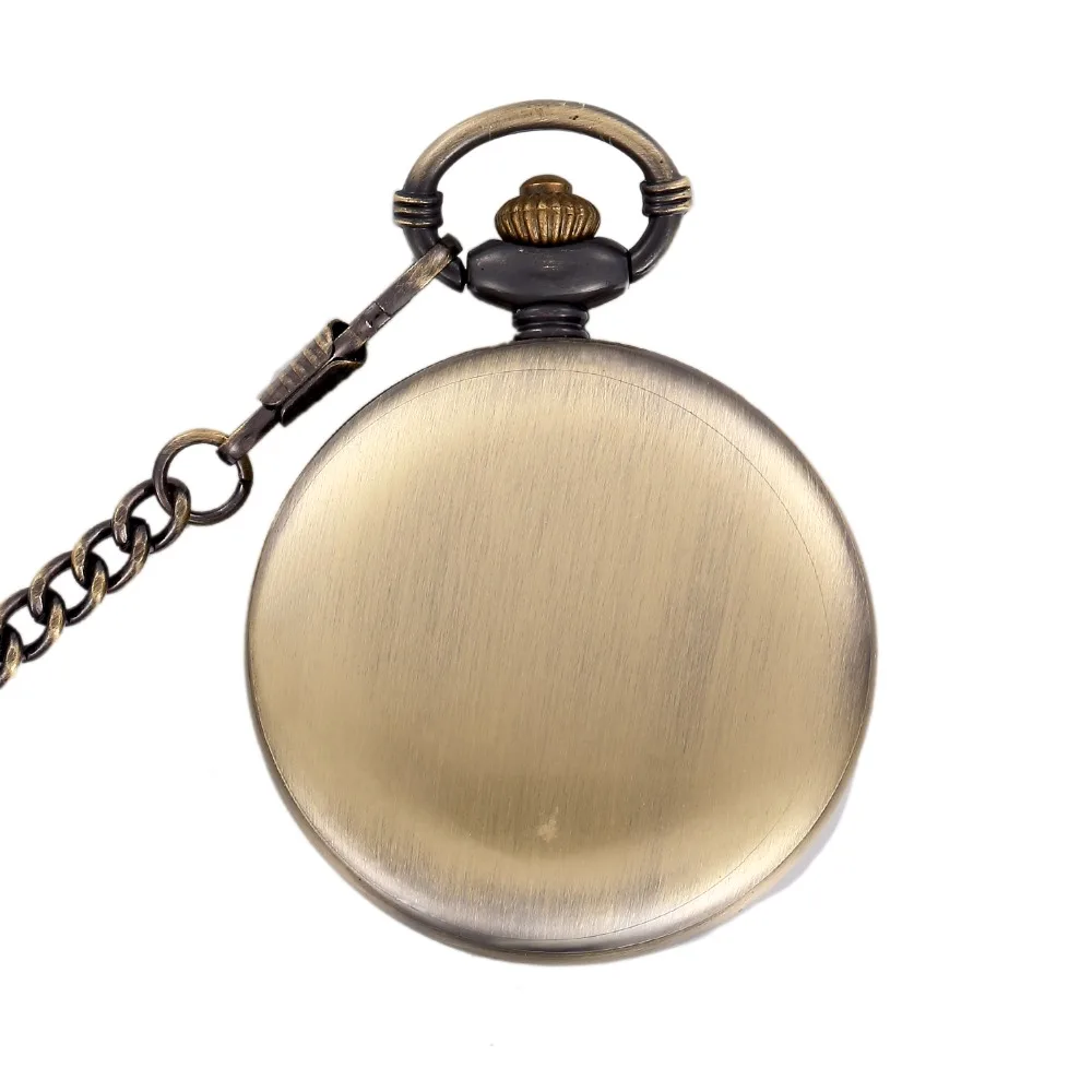 Top Trends: Retro Bronze Dad Pocket Fob Watches THE GREATEST Dad Quartz Vintage Pocket Watch Chain Pendent Men Father's Gifts Relogio De Bol Shoppable Styles - Image 2