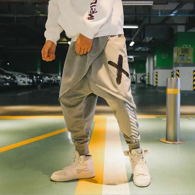 Top Trends: Harem Pants Men 2023 Mens Streetwear Casual Joggers Pants Male Fashions Hip Hop Track Pants Sweatpants Shoppable Styles