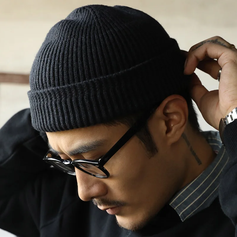 Top Trends: A4 - Red Tornado 100% Top Quality Super Warm Wool Knit Tight-fitting WW2 Watch Cap Shoppable Styles - Image 6