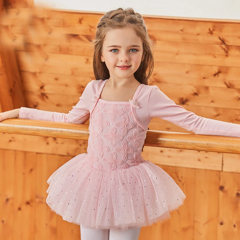 Top Trends: High Quality Of Cute Girls Dresses Cotton Princess Dress Kids Child Fluffy Gymnastics Ballet Tutu Dress Shoppable Styles