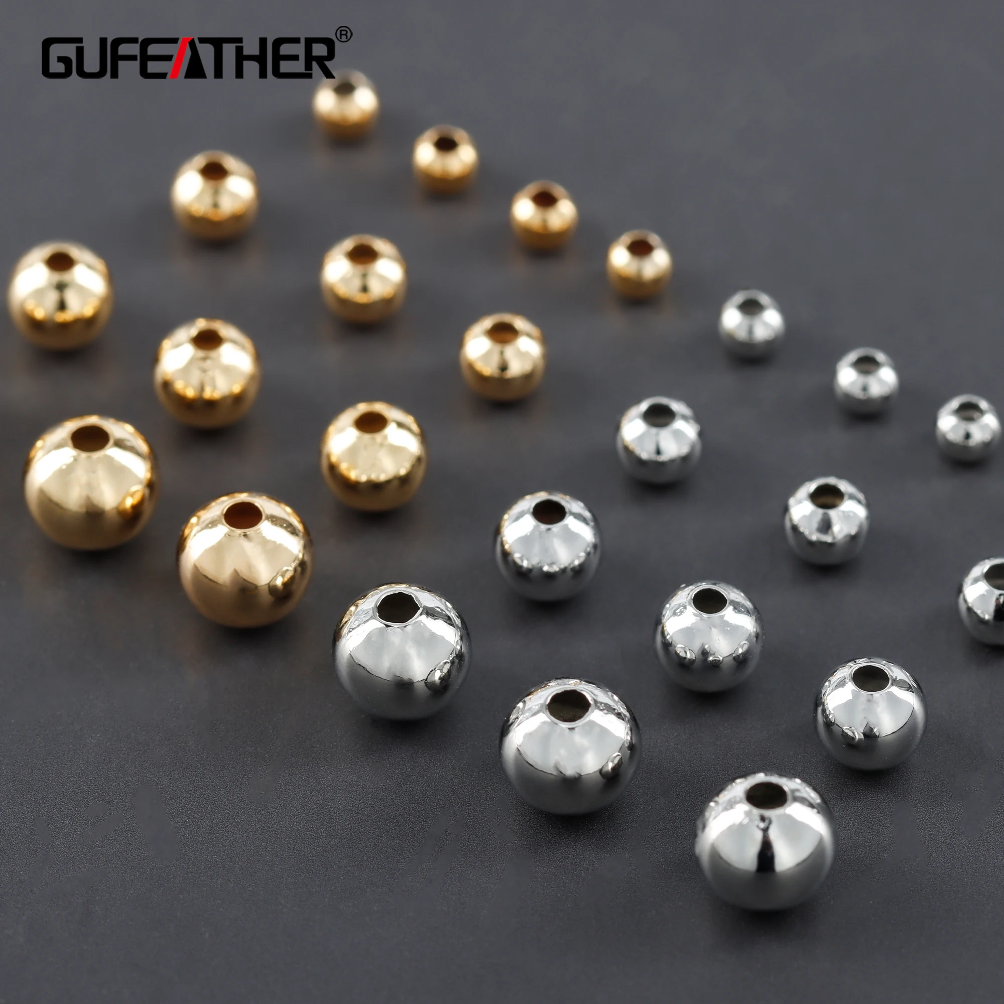 Top Trends: GUFEATHER M911, jewelry Accessories, pass REACH, nickel Free, 18k Gold Rhodium Plated, copper, diy Beads Accessories, jewelry Making Shoppable Styles