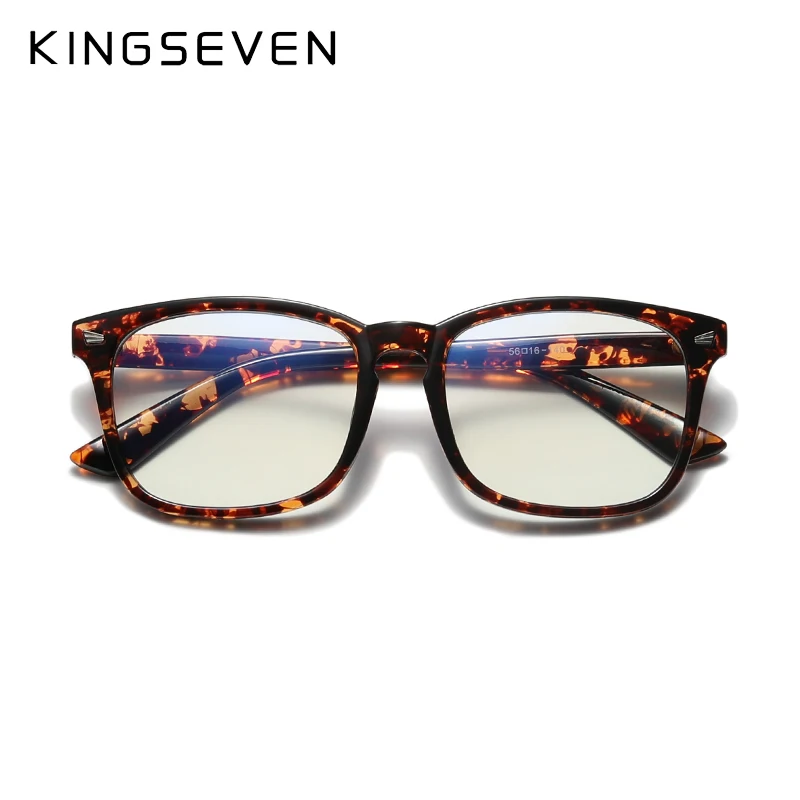 Top Trends: KINGSEVEN Blue Light Blocking Glasses Square Eyeglasses Anti Blue Ray Computer Game Glasses Frame Thanksgiving Activity 2023 Shoppable Styles - Image 3