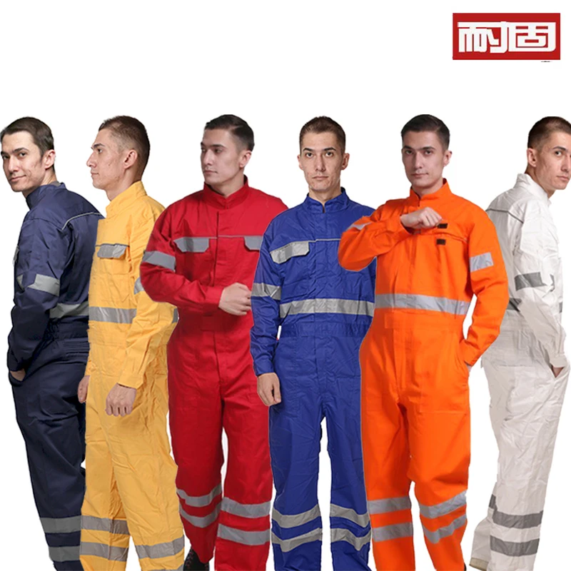 Top Trends: Work Wear Overalls For Men Fashion Tooling Loose Cargo Overalls Long Sleeve Repairman Auto Repair Jumpsuits Shoppable Styles