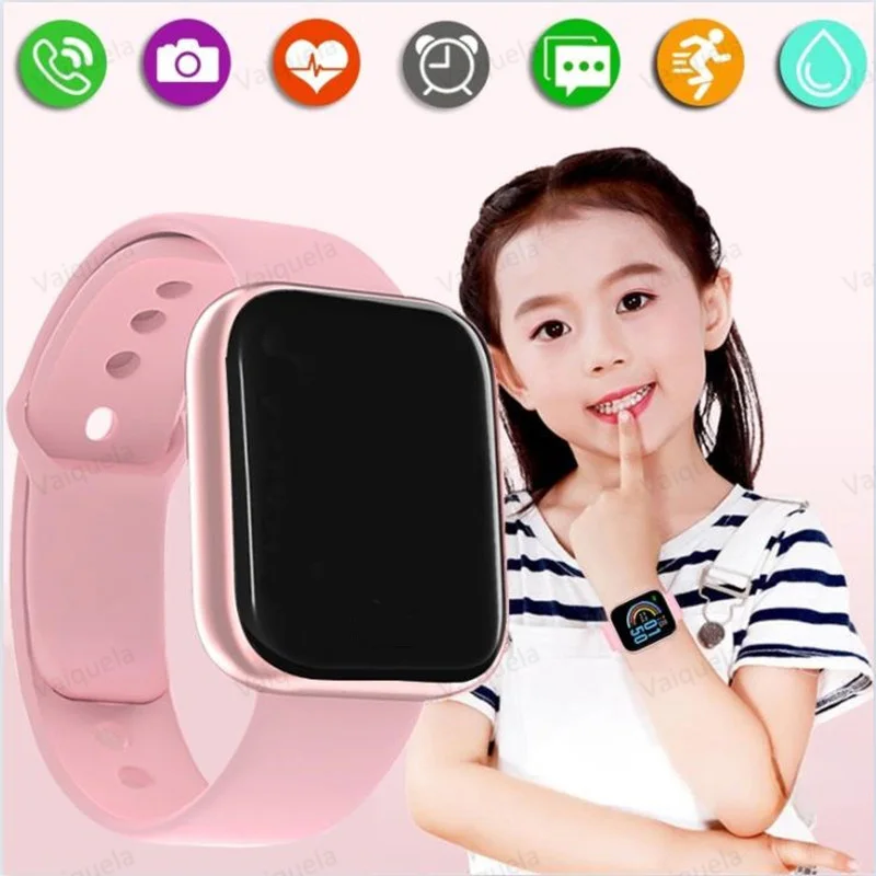 Top Trends: Children's Smart Digital Connected Watch With Call Reminder Step Count Heart Rate Monitoring For Children Men Women Watch Hours Shoppable Styles