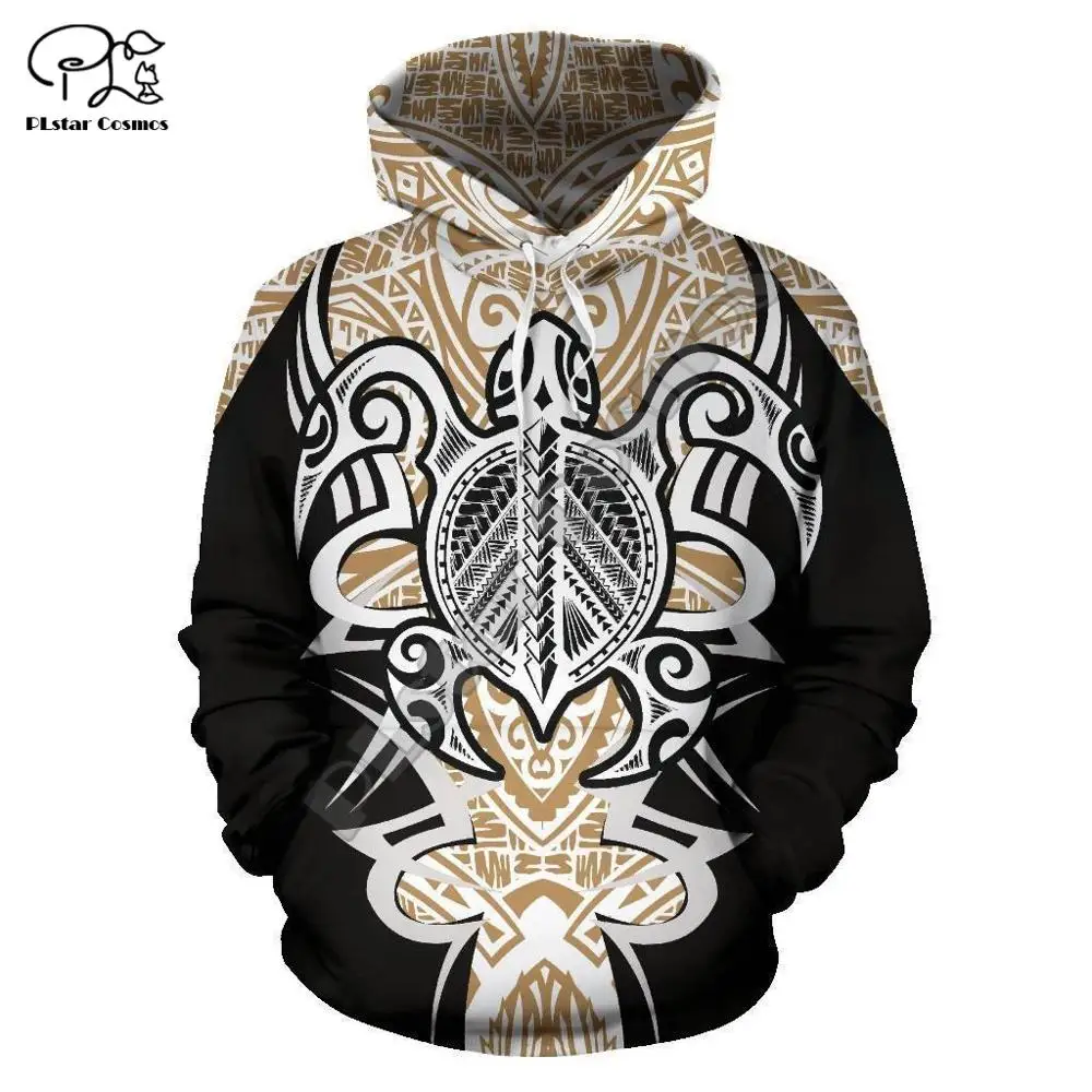 Top Trends: PLstar Cosmos 3DPrint Kanaka Polynesian Tribal Tattoos Turtle Man / Woman Unisex Harajuku Streetwear Funny Casual Hoodies-a1 Shoppable Styles