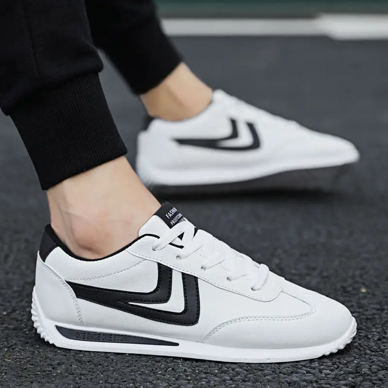 Top Trends: White Sneakers Boy Sport Shoes 2022 Runway Sneakers Men Casual Shoes Unisex Couple Sneakers Man Spring Shoes Skate Tennis Shoppable Styles