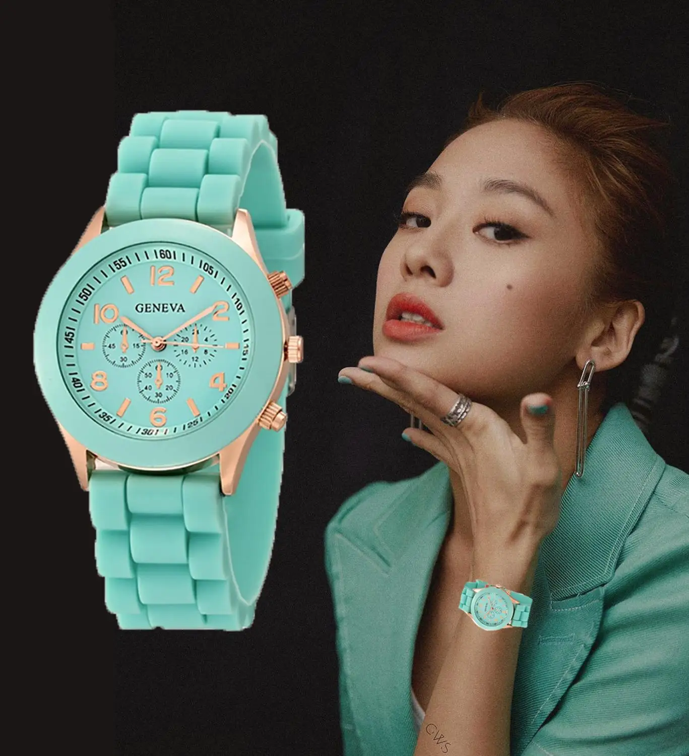 Top Trends: Women Watches 2023 New Fashion Luxury Brand Women's Watch Silicone Strap Quartz Wrist Watch For Female Relogio Feminino Zegarki Shoppable Styles