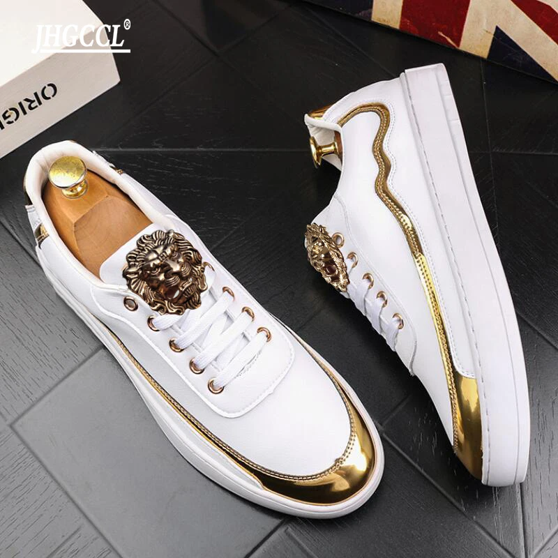 Top Trends: Mens Designer Shoes British Fashion Men's Sports Casual Shoes Board Low Top Breathable Men's Shoes Chaussure Homme A6 Shoppable Styles