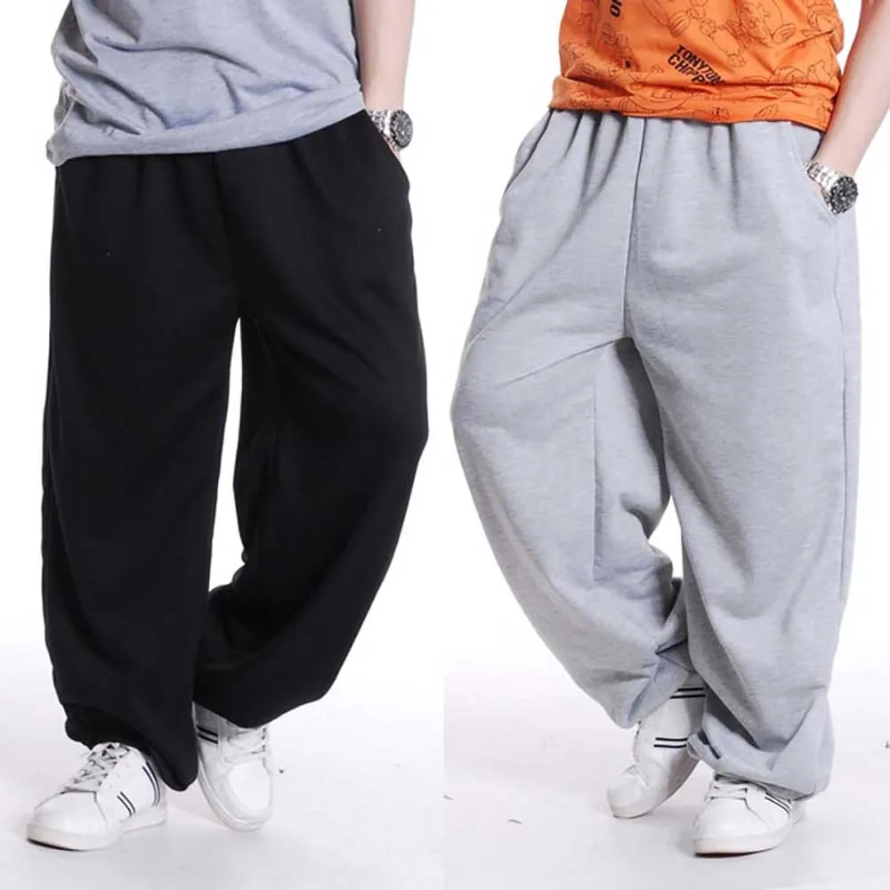 Top Trends: Fashion Hip Hop Streetwear Harem Pants Men Sweatpants Loose Baggy Joggers Track Pants Cotton Casual Trousers Male Clothes Shoppable Styles