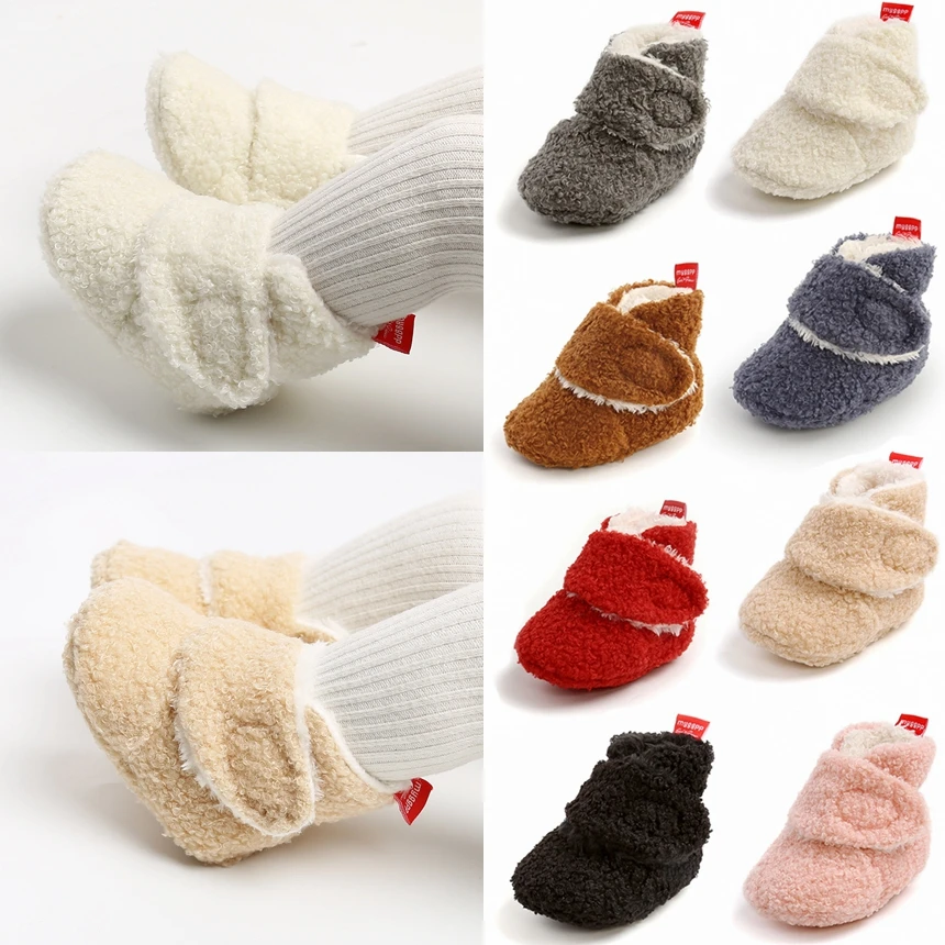 Top Trends: Baby Shoes Infant Slippers Solid Color Toddler Baby Boy Girl Crib Shoes Cute Anti-slip Prewalker Baby First Walkers Shoppable Styles