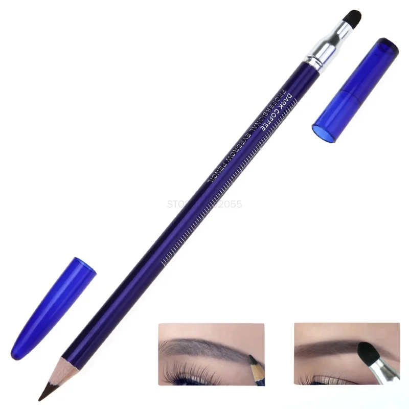 Top Trends: 2pcs Waterproof Microblading Pen Permanent Makeup Tattoo Eyebrow Marker Pen Double-ended Positioning Pencil With Eraser Shoppable Styles