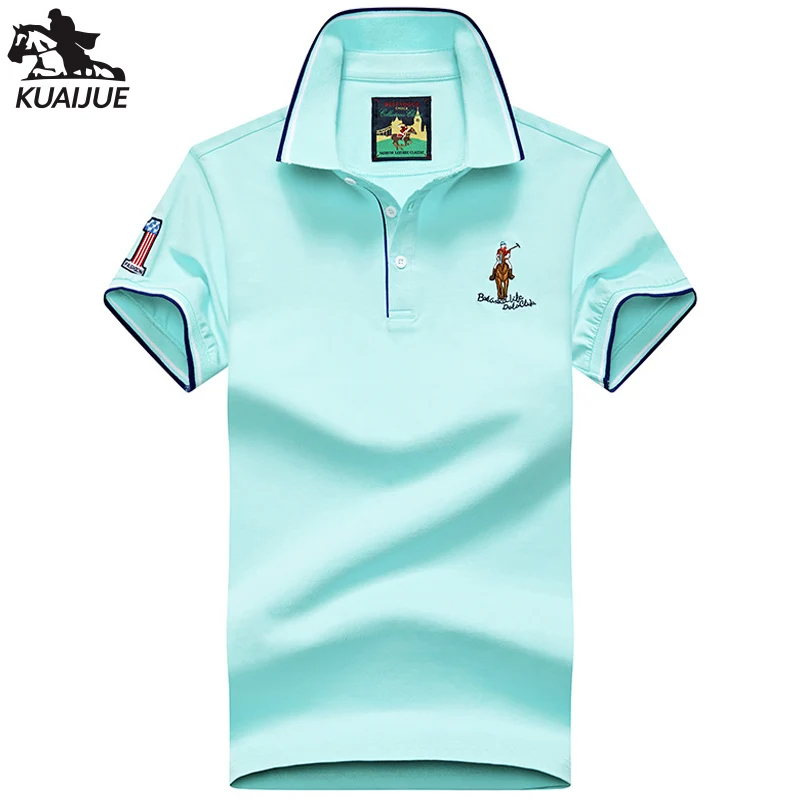 Top Trends: Polo Shirt Men Summer New High Quality Cotton Mens Short Sleeve Solid Color Embroidery Youth Business Casual Polo Shirt 4XL 8631 Shoppable Styles