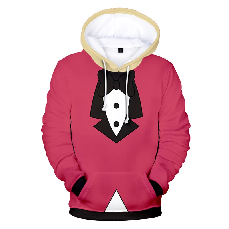 Top Trends: Hazbin Hoodie Cosplay Charlie Dust Costumes Vaddie Sweatshirt Hotel 3D Printing Hooded Cosplay Costume Adult Kids Shoppable Styles - Image 4