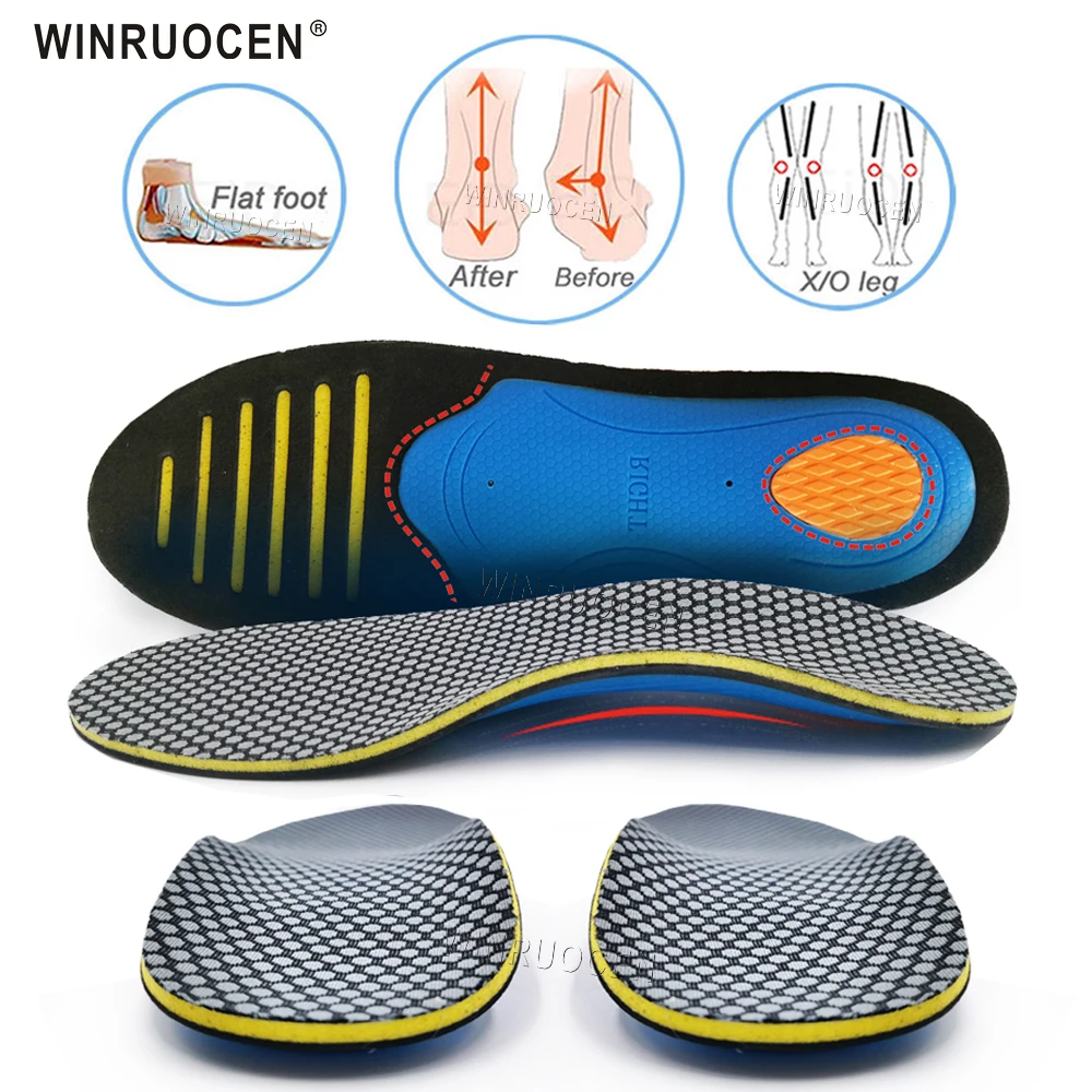 Top Trends: EVA Orthopedic Insoles Orthotics Flat Foot Health Sole Pad For Shoes Insert Arch Support Pad For Plantar Fasciitis Men Woman Shoppable Styles