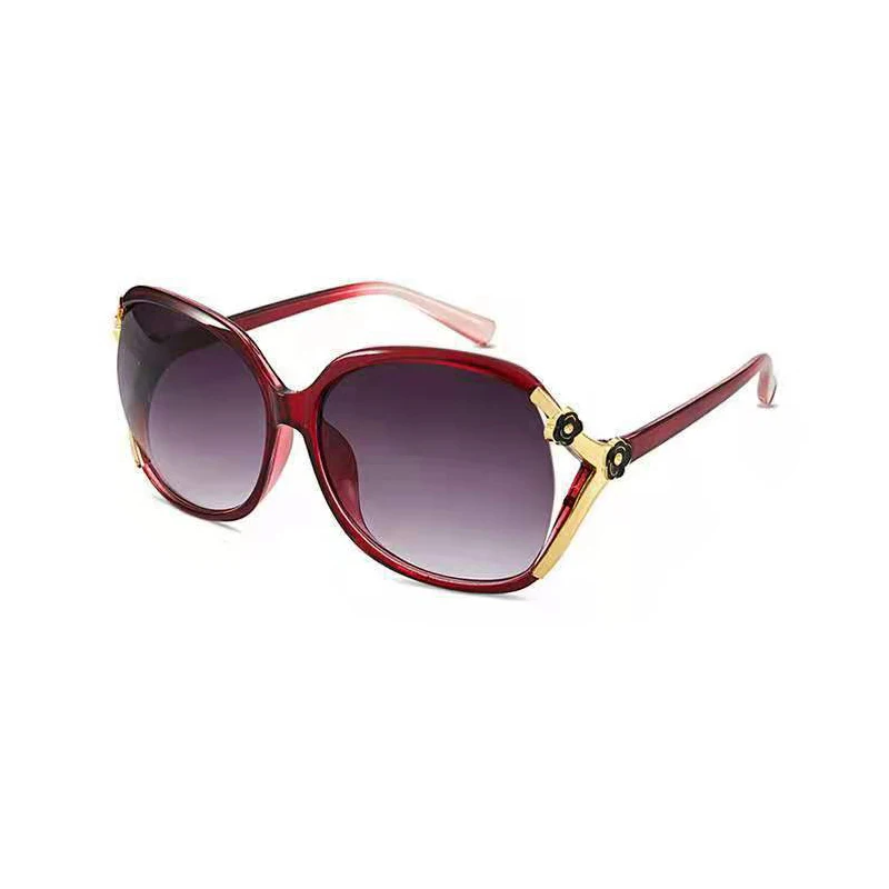 Top Trends: Glasses 2021sunglasses Women Fashion Big Frame Trend Rose Decorative Glasses Shoppable Styles - Image 3