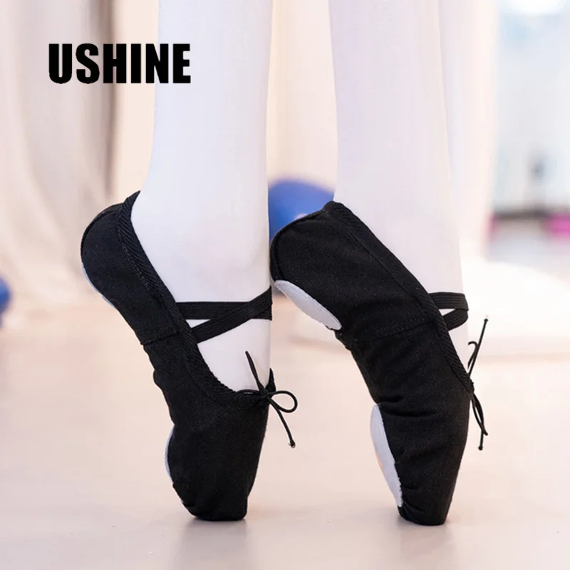 Top Trends: USHINE Cloth Head Yoga Slippers Gym Teacher Yoga Ballet Dance Shoes Girls Women Ballet Shoes Children Ballerina Big Size Shoppable Styles