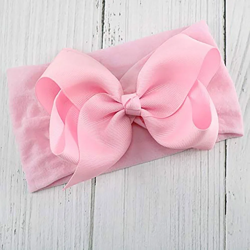 Top Trends: 20PCS Soft Baby Headbands With 4.5 Inches Hair Bows Headwraps For Baby Girl Head Band Newborns Hair Accessories Hair Band Shoppable Styles - Image 6