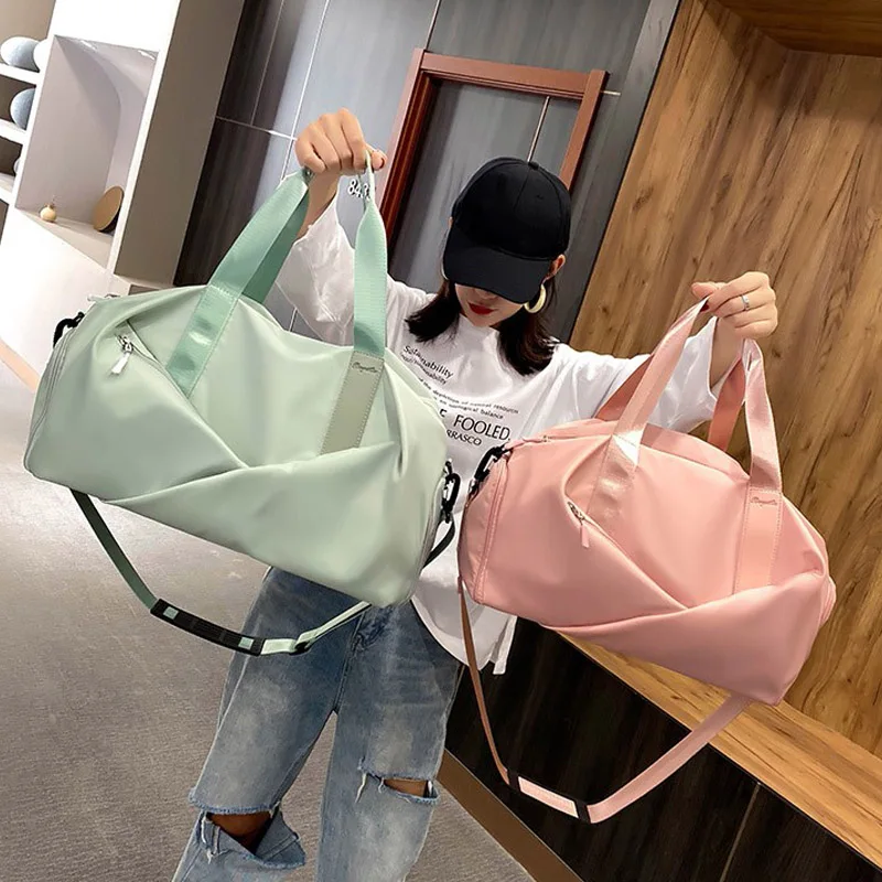 Top Trends: Women Sports Gym Bag Travel Dry Wet Bag Handbag Multifunction Swimming Shoulder Weekend Fitness Training Crossbody Daily Bags Shoppable Styles