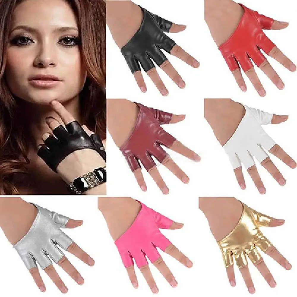 Top Trends: Dropshipping Fashion Sexy Women Girls Half Finger Fingerless Driving Dance Gloves Gifts Shoppable Styles