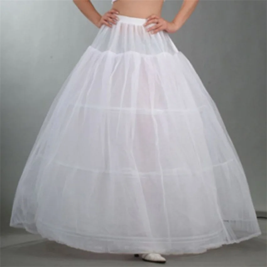 Top Trends: Womens Bridal 3 Hoops Maxi-Length Petticoat Drawstring Waistband Multi-Layer Ball Gown Wedding Dress Bustle Crinoline Underskirt Shoppable Styles