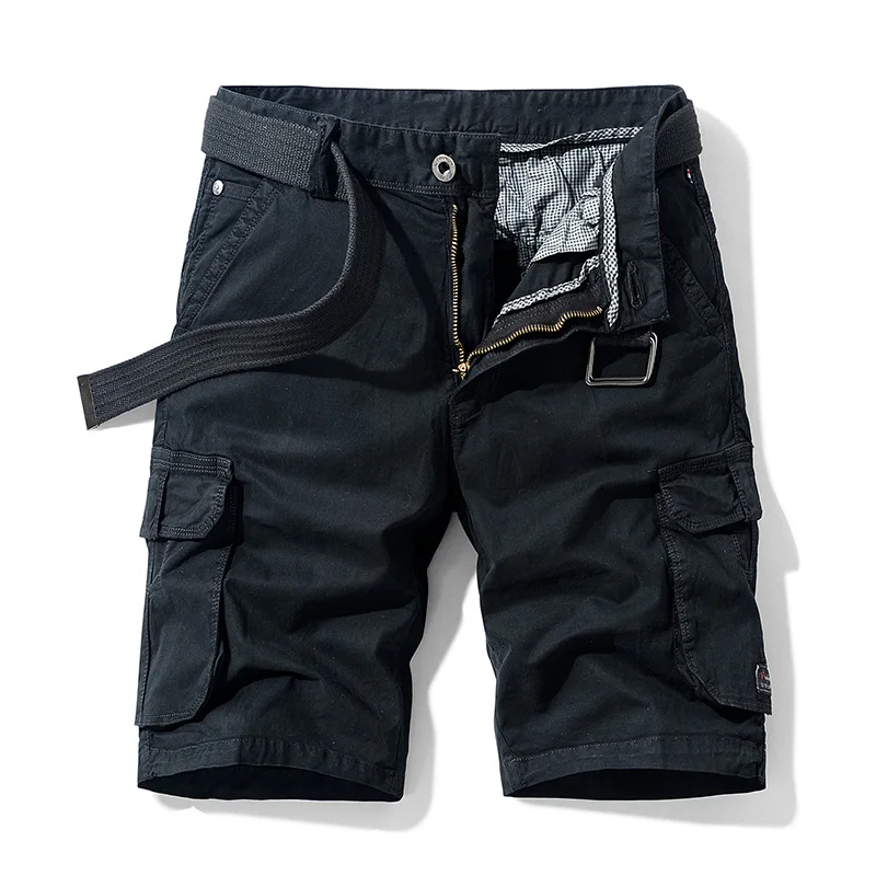 Top Trends: 2023 Summer Cargo Short Men Fashion Casual Shorts Mens Military Cargo Pocket Pants Cotton Male Tactical Shorts No Belt Plus Size Shoppable Styles