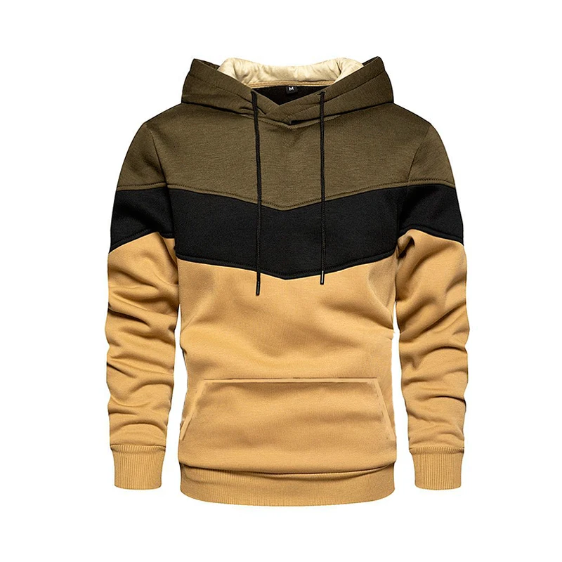 Top Trends: Spring Autumn Men's Hoodies Color Striped Slim Hooded Sweatshirts Mens Coats Male Casual Sportswear Streetwear Dropshipping Shoppable Styles