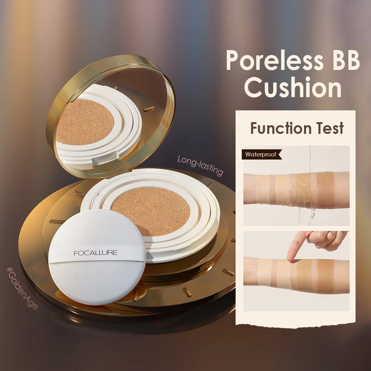 Top Trends: FOCALLURE Poreless BB Air Cushion Whitening Foundation Base CC Cream Waterproof Brighten Matte Face Concealer Makeup Cosmetics Shoppable Styles