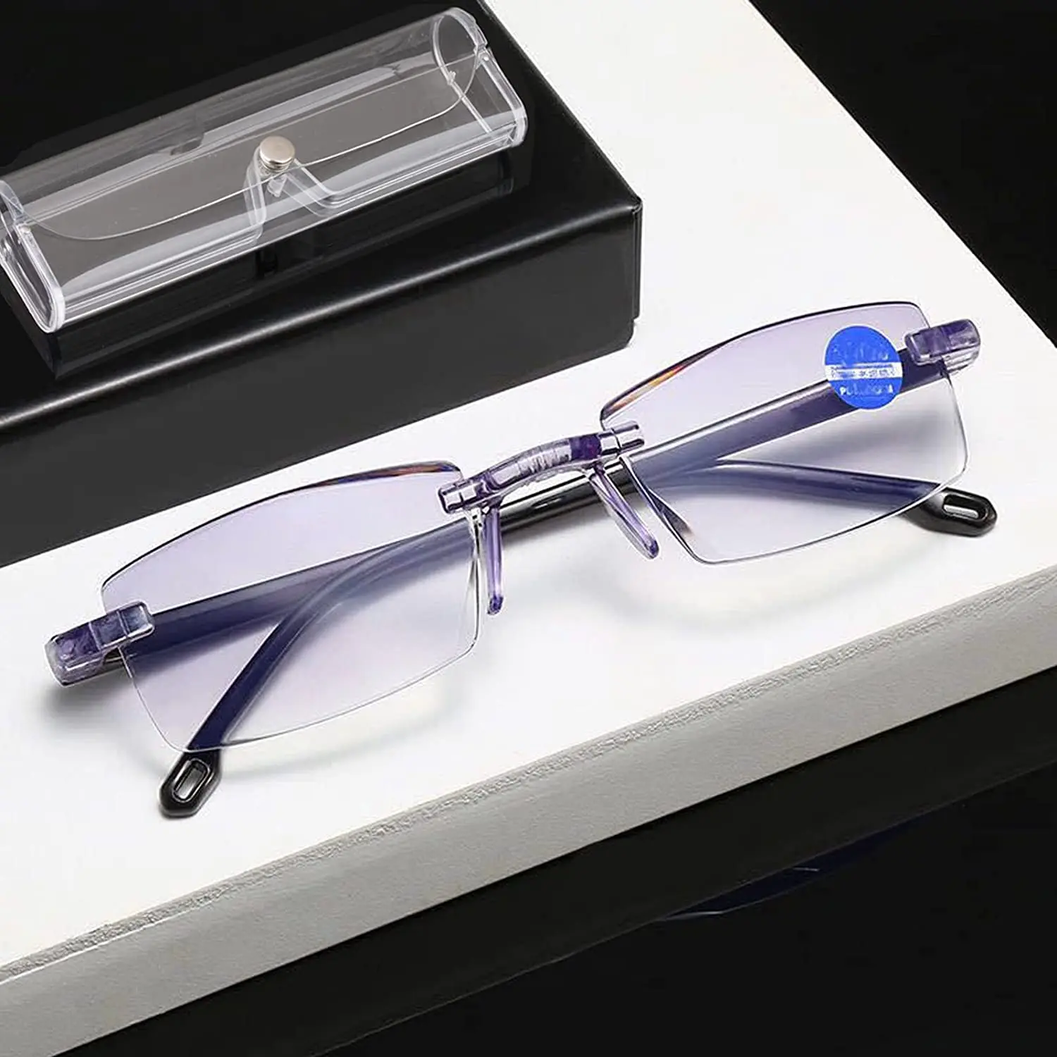 Top Trends: Men's Reading Glasses Smart Glasses With Automatic Adjustment Lens Dimming Glasse Women Anti-blue Light + 1.0-+ 4.0 Reading Mirror Shoppable Styles