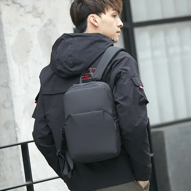 Top Trends: Casual Mini Men&#039;s Backpack Brand Design Lightweight Backpacks Men Waterproof Softpacks Simple Solid Travel Small Backpack Bags Shoppable Styles