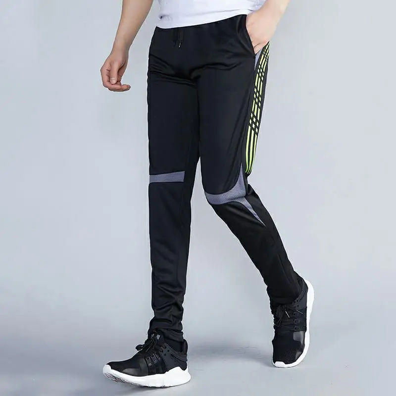 Top Trends: Men Sports Pants Loose Strap Quick Dry Print Elastic Waist Pocket Zipper Fitness Running Basketball Football Training Trousers Shoppable Styles - Image 2