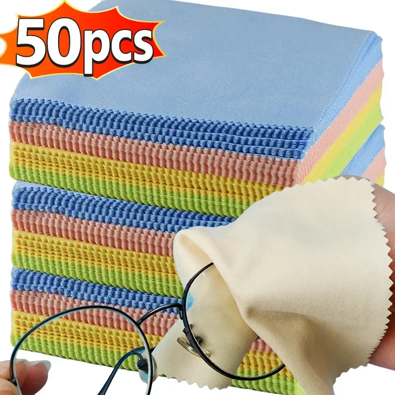 Top Trends: Microfiber Cleaning Cloth High Quality Chamois Glasses Cleaner For Glass Cloths Len Phone Screen Cleanings Wipes Wholesale Shoppable Styles