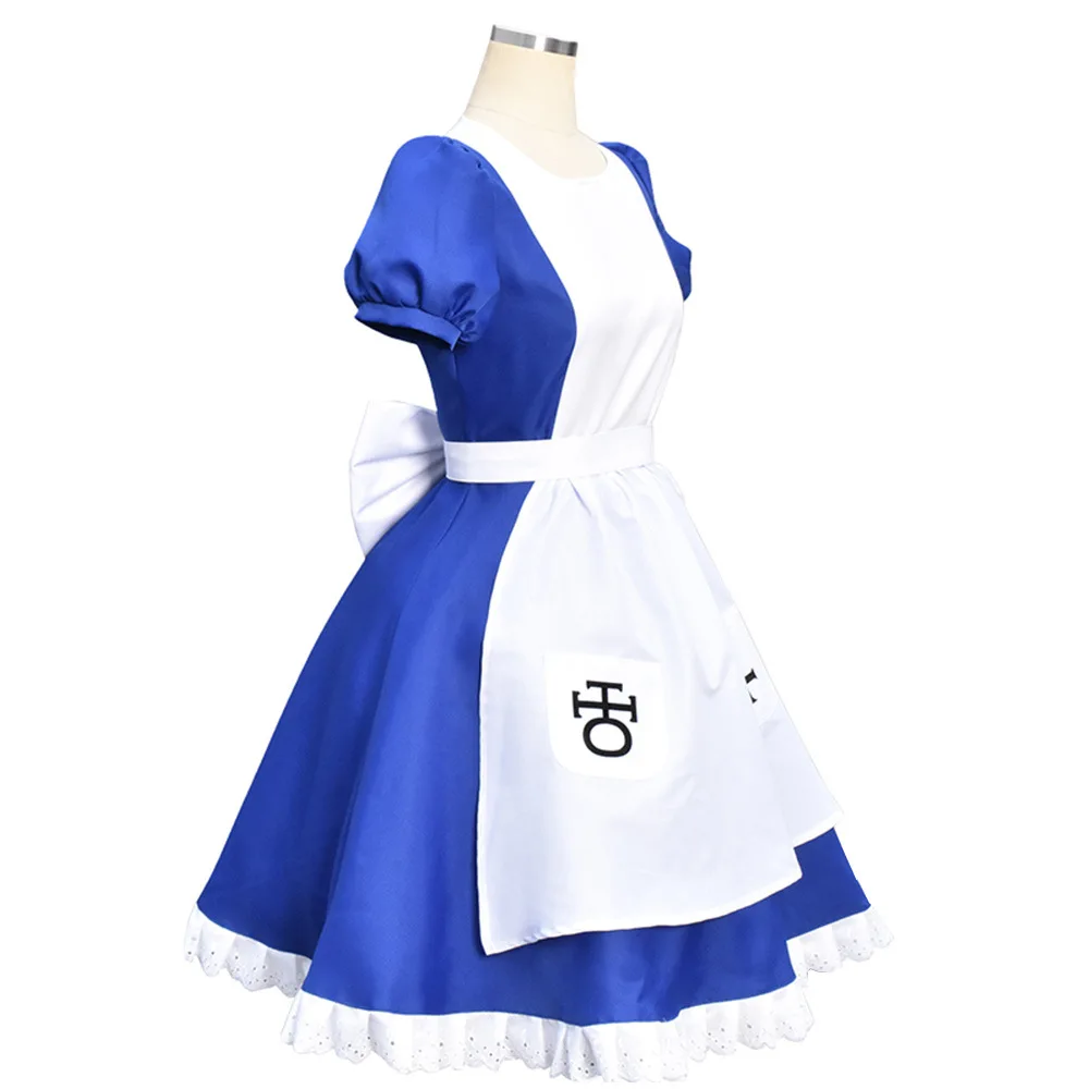 Top Trends: Game Alice Madness Returns Cosplay Costume Halloween Maid Dresses Apron Dress For Women Anime Girls Carnival Dress Up Party Shoppable Styles - Image 5