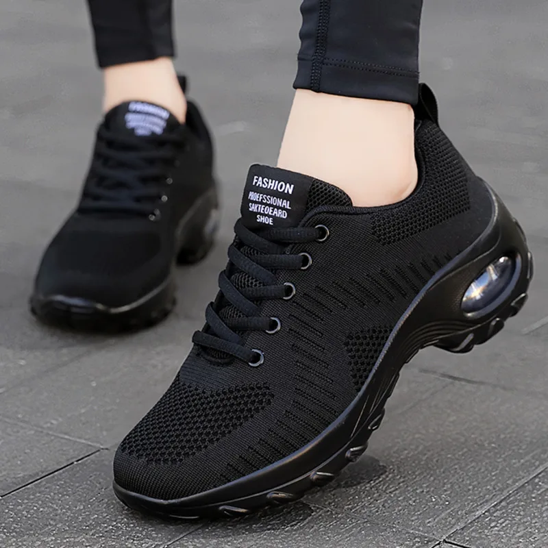 Top Trends: 2020 New Sneakers Women Shoes Mesh Breathable Flat Anti-Slip Woman Sneaker Outdoor Trainer Female Zapatos De Mujer Sport Shoe Shoppable Styles