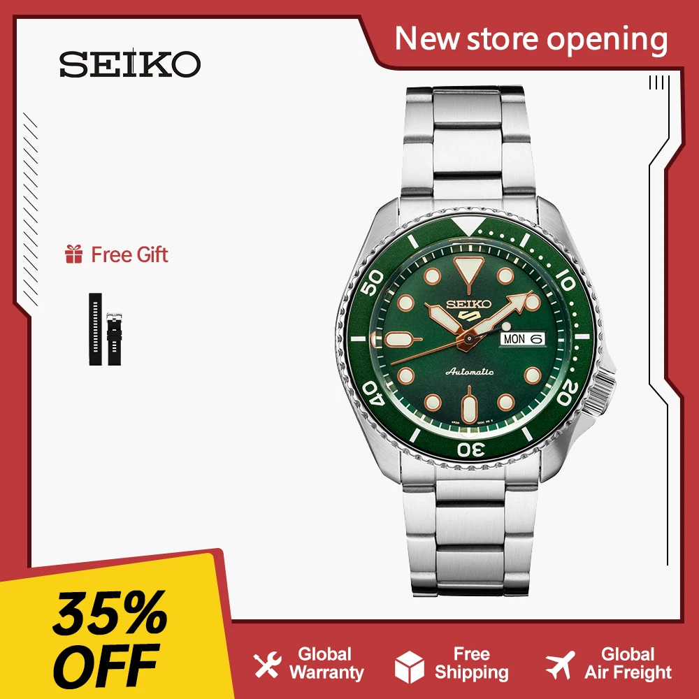 Top Trends: New SEIKO 5 Mechanical Watch Sport Dive Watches For Men Automatic 10Bar Waterproof Luminous Rotating Bezel Japanese Original Shoppable Styles