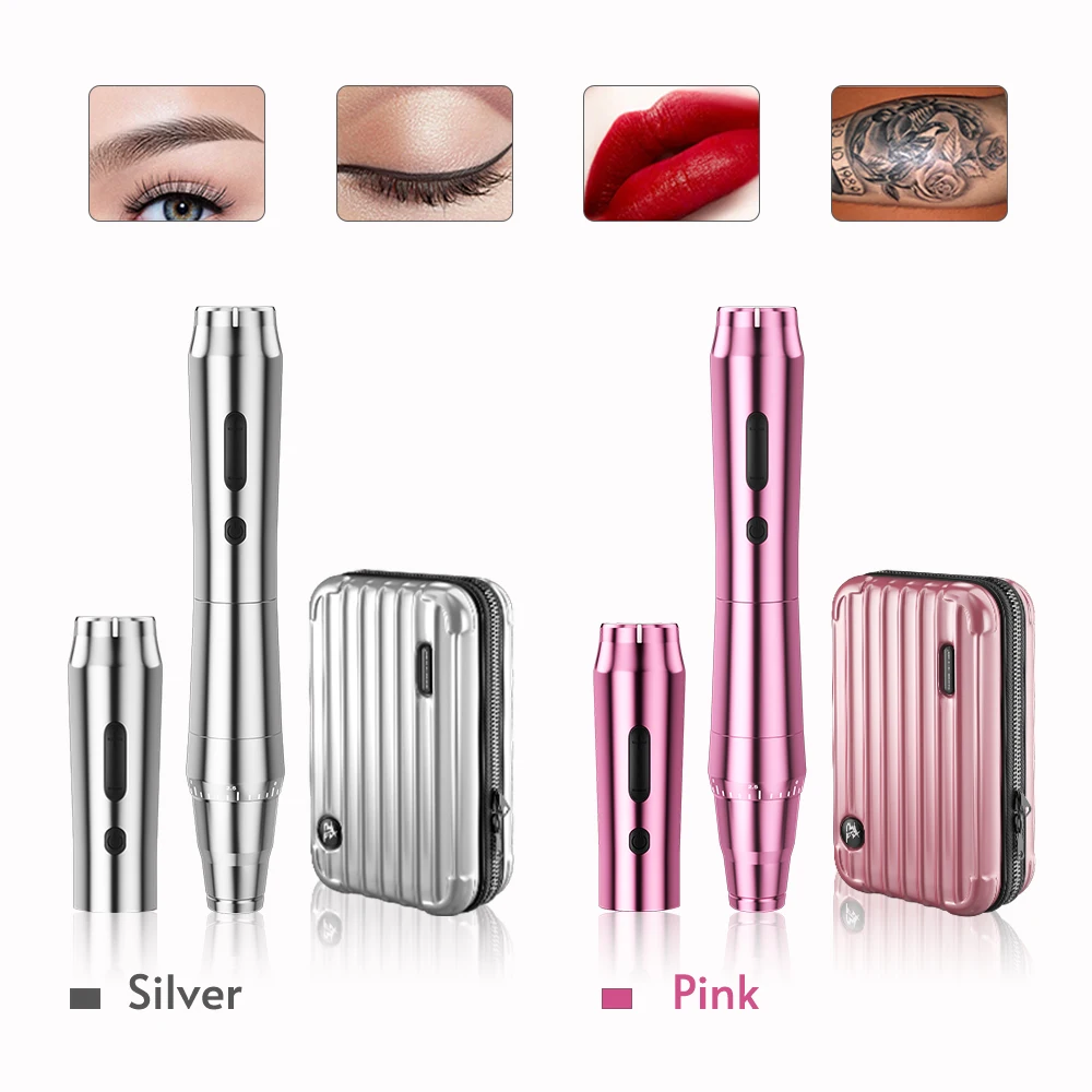 Top Trends: New Wireless Tattoo Machine Rotary Tattoo Pen Original German Motor Power Battery 2400mAh Fast Charge Stroke 3.5mm Shoppable Styles