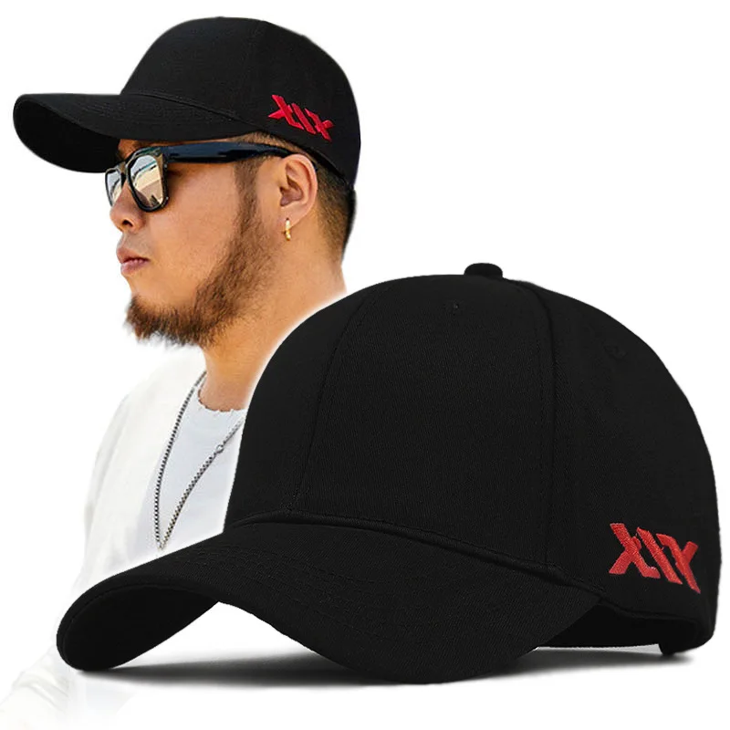 Top Trends: Big Head Men Women Youth Boys Girls Large Size Baseball Cap Cotton Sport Hats Top Grade OverSize Snapback Hat 56-58cm 60-68cm Shoppable Styles