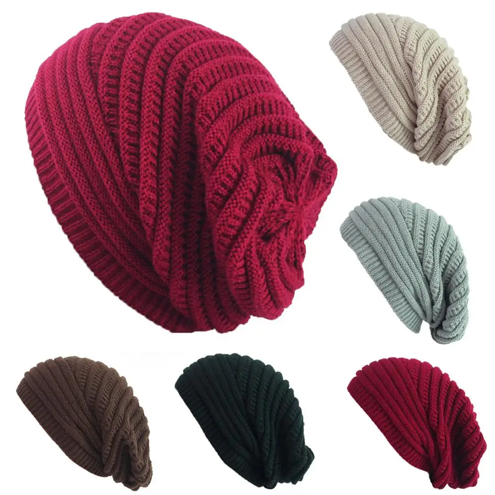 Top Trends: Winter Men Women Hats Rasta Knitted Beanies For Ladies New Hip Hop Cap Striped Ski Bonnet Homme Hiver Shoppable Styles