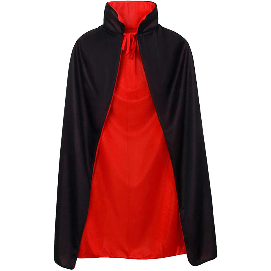 Top Trends: Umorden Child Kids Black Red Reversible Goth Vampire Cloak Cape Boys Girls Unisex Halloween Christmas Costumes Fancy Dress Shoppable Styles