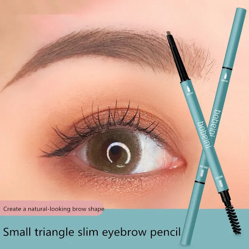 Top Trends: Double-headed Eyebrow Pencil Waterproof Long-lasting Sweat-proof Natural Black Brown Ultra Fine Eyebrow Pen Eye Makeup Cosmetic Shoppable Styles