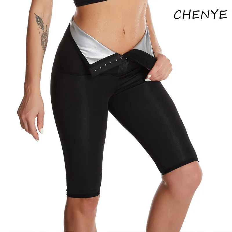 Top Trends: CHENYE Shapers Pants Sauna Shapers Hot Sweat Sauna Effect Slimming Pants Shapewear Workout Gym Leggings Fitness High Waist Pants Shoppable Styles - Image 3