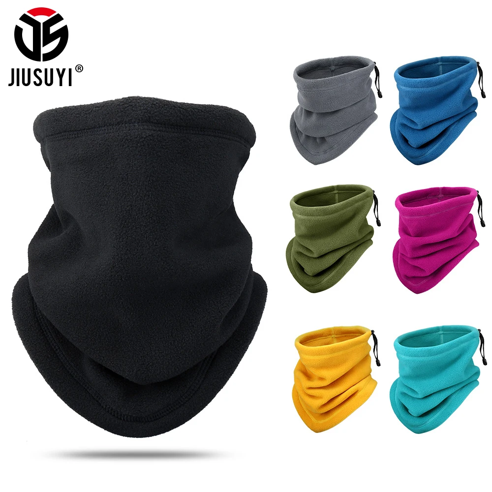 Top Trends: Winter Cold Weather Bandana Fleece Tube Scarf Mask Windproof Half Face Cover Ski Snowboard Neck Warmer Gaiter Scarves Men Women Shoppable Styles