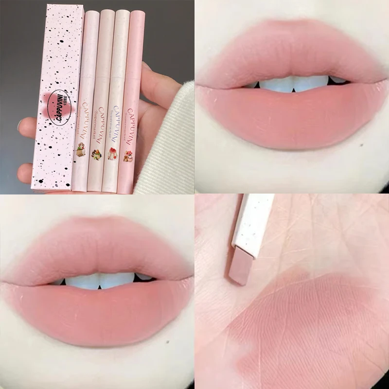 Top Trends: 3D Lips Velvet Matte Lip Liner Pencil Waterproof Lasting Plump Lipstick Natural Outline Lips Contour Line Makeup Lipliner Pen Shoppable Styles