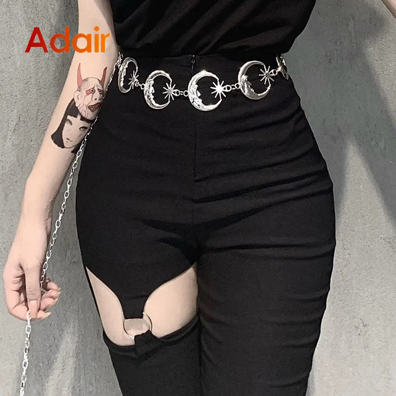 Top Trends: Fashion Alloy Chain Belt For Women High Quality Waistband Gold Silver Color Metal Dress Lady Luxury Designer Brand Belt DT016 Shoppable Styles