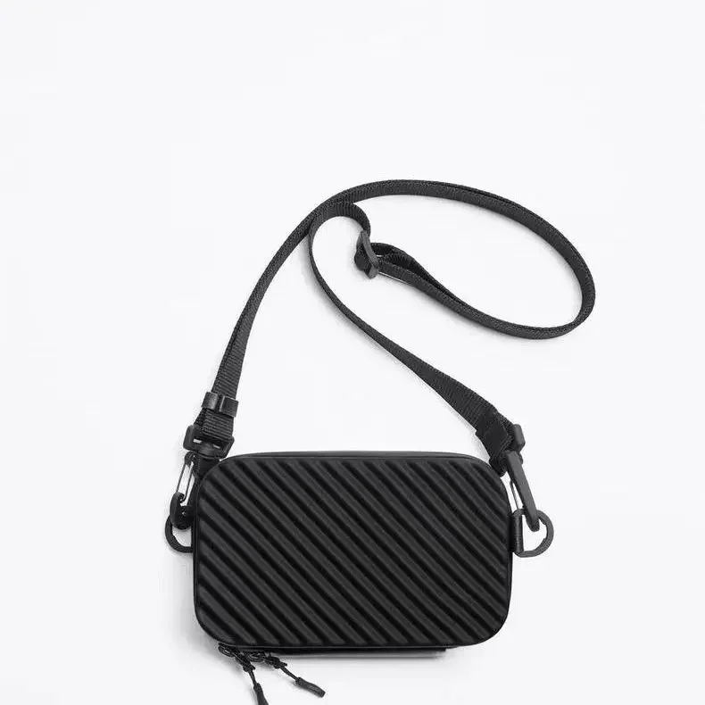 Top Trends: Women Bag Silica Gel Soft Casual Fashion Simple Unisex Zipper Shoulder Bag Pures And Bags Crossbody Women Bag Unisex Shoppable Styles