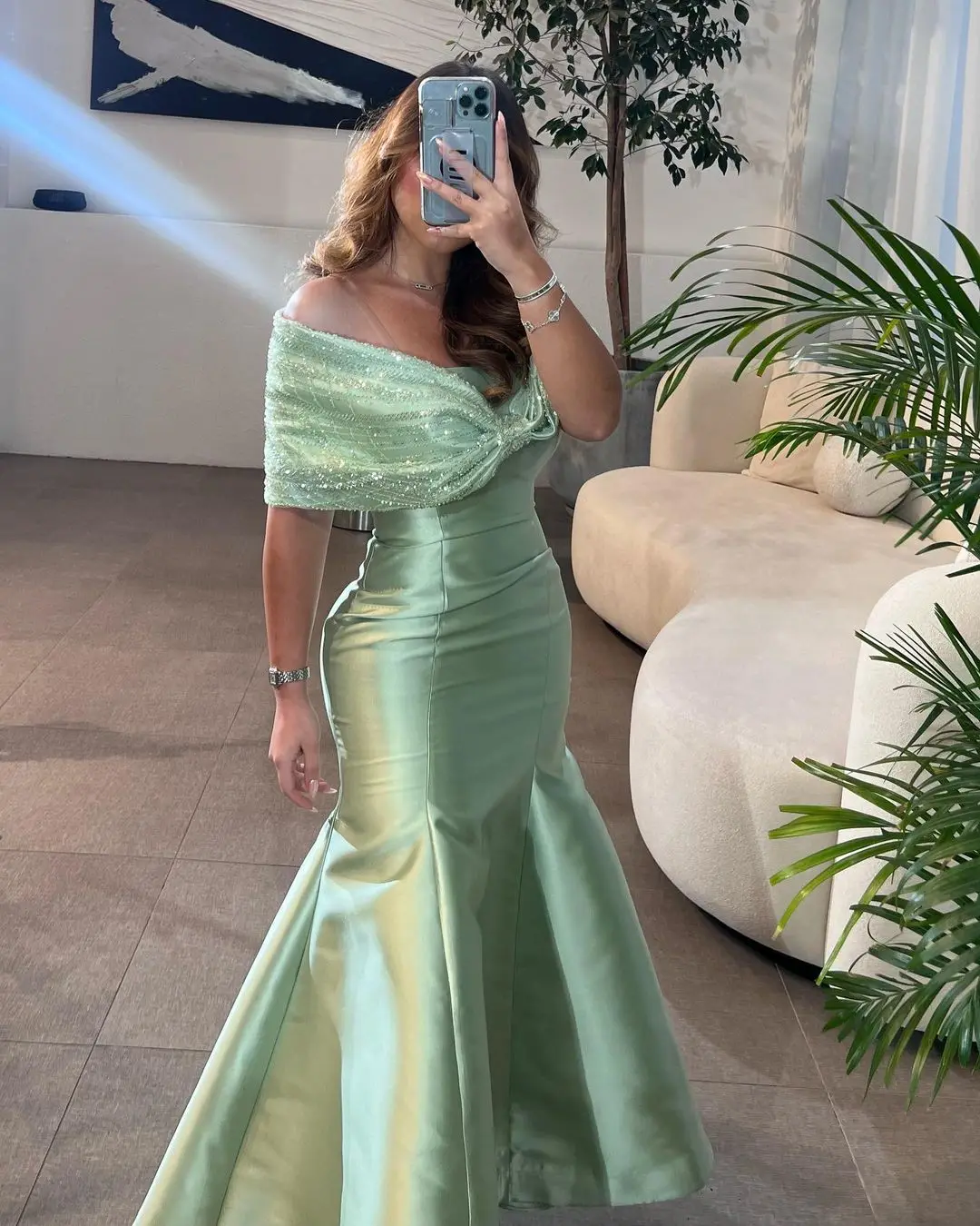 Top Trends: Formal Evening Dresses Saudi Arabia Women Mermaid Strapless Zipper Prom Dress With Wraps Wedding Party Bride Gowns Shoppable Styles - Image 5