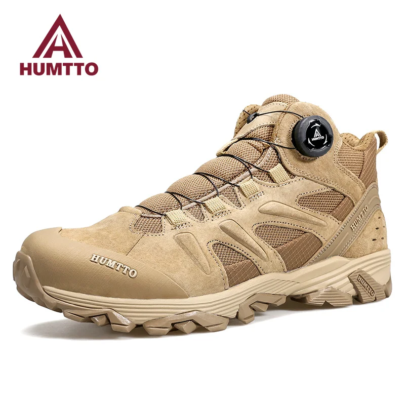 Top Trends: HUMTTO Waterproof Hiking Boots Mens Leather Outdoor Shoes For Men Sports Climbing Luxury Designer Trekking Hunting Male Sneakers Shoppable Styles