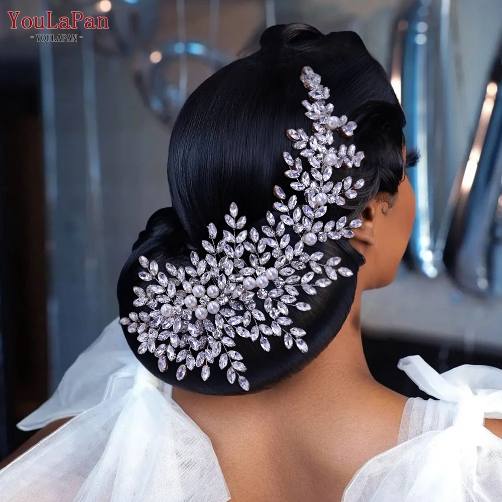 Top Trends: YouLaPan HP434 Bridal Headband Rhinestone Women Headwear Bride Crowns Tiaras Wedding Hair Accessories Pageant Party Headdress Shoppable Styles