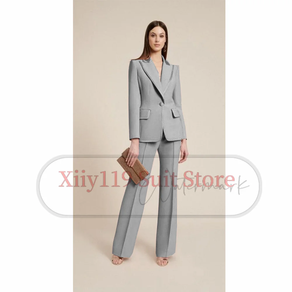 Top Trends: Women's Solid Color Serge Two-piece Set Traf Store Elegant Commuting And Workplace Wear Woman Clothing Pants Sets Velvet Suit Shoppable Styles - Image 5