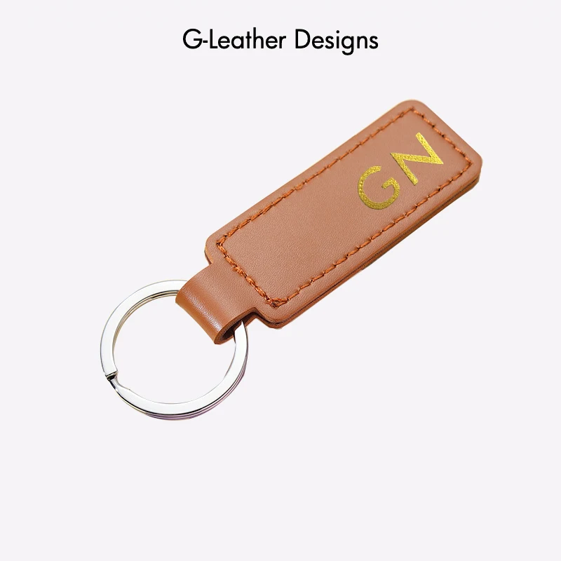 Top Trends: Free Custom Letters DIY Gift Personalized Initials PU Leather Key Cover Holders Family Door KeyChain Shoppable Styles